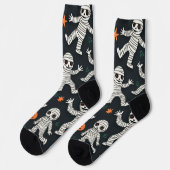 Chaussette Danse sur l'halloween avec des chaussettes (Gauche)