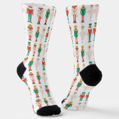 Chaussette Danseuse de Casse-Noisette de Noël festive (Angulaire)