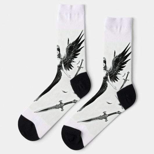 Chaussette Dark Gothic (Gauche)