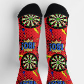 Chaussette Dart Player fléchettes à motif (Haut)