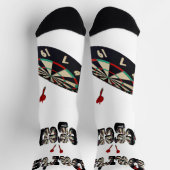 Chaussette Darts Legend, Sockets Full Print Crew (Haut)