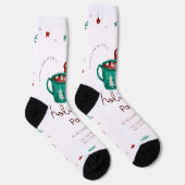 Chaussette de créateur durable de luxe pour équipa (Droite)