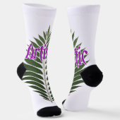 Chaussette de crew premium durable personnalisée (Angulaire)