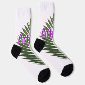 Chaussette de crew premium durable personnalisée (Droite)