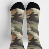 Chaussette de crû camouflage durable premium (Haut)