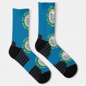 Chaussette de crue athlétique avec drapeau du Dako (Droite)