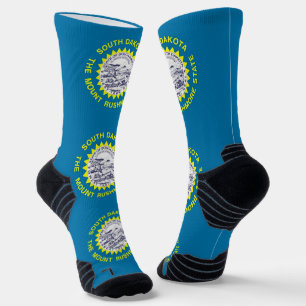 Chaussette de crue athlétique avec drapeau du Dako