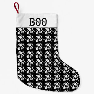 Chaussette de Halloween Citrouille fantôme empoi