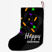 Chaussette de Halloween | Poudres d'arbre effrayan (Dos)