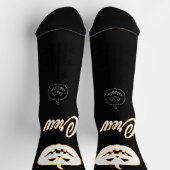 Chaussette de maintien premium durable (Noir) (Haut)
