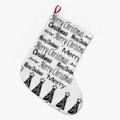 Chaussette de Noël, (Devant (Accrochage))