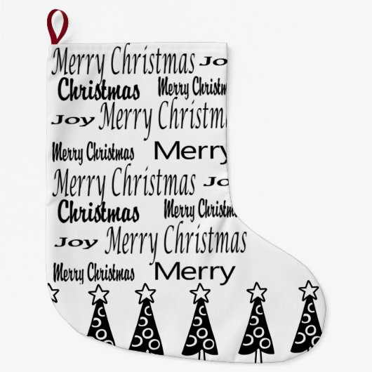 Chaussette de Noël, (Devant)