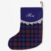 Chaussette de Noël à carreaux tartan Pride of Scot (Dos)