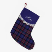 Chaussette de Noël à carreaux tartan Pride of Scot (Devant (Accrochage))