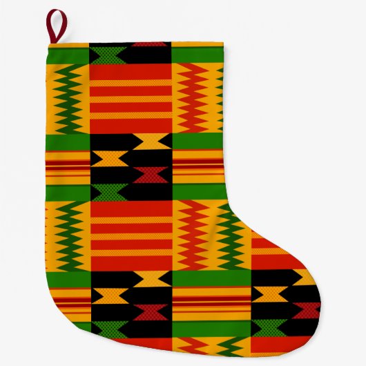 Chaussette de Noël afrocentrique (Devant)
