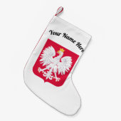 Chaussette de Noël Aigle Polonais (Devant (Accrochage))