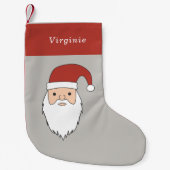 Chaussette de Noël avec Père Noël (Devant)