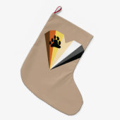 Chaussette de Noël Bear Heart Pride (Devant (Accrochage))