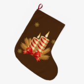 Chaussette de Noël, Bougie de Noël (Devant (Accrochage))