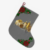 Chaussette de Noël, Bougie de Noël (Devant (Accrochage))