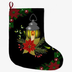 Chaussette de Noël, Bougie de Noël