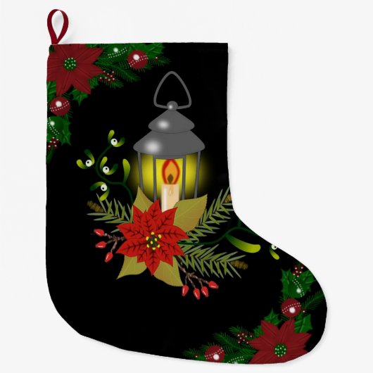 Chaussette de Noël, Bougie de Noël (Devant)