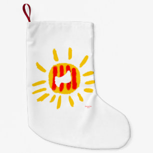 Chaussette de Noël Catalunya Soleil , Symbole Patr