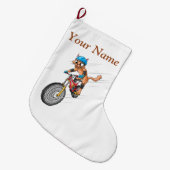Chaussette de Noël Chat de Noël (Devant (Accrochage))