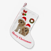 Chaussette de Noël Chien (Devant (Accrochage))