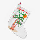 Chaussette de Noël de Noël en juillet (Devant (Accrochage))