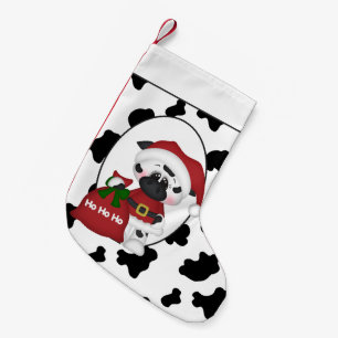 Chaussette de Noël de Santa de campagne
