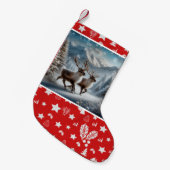 Chaussette de Noël Donner et Blitzen (Devant (Accrochage))