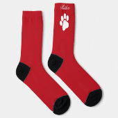 Chaussette de Noël festive avec votre nom personna (Droite)