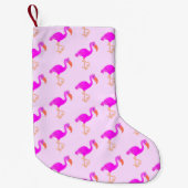 Chaussette de Noël Flamant Rose (Devant)