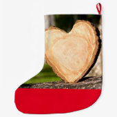chaussette de Noël grande en bois (Dos)