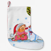 Chaussette de Noël joyeux (Devant)