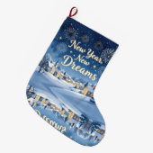 Chaussette de Noël Magie Féérique (Devant (Accrochage))