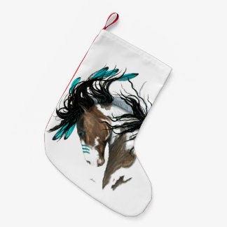 Chaussette de Noël Majestic Horses par Bihrle