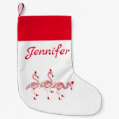 Chaussette de Noël monogrammée (Devant)