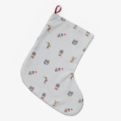 chaussette de Noël motif âne (Devant (Accrochage))