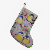 Chaussette de Noël Oiseaux Mignons (Devant (Accrochage))