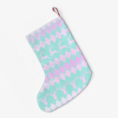 Chaussette de noël personnalisable (Dos (Accrochage))