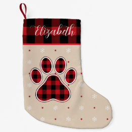Chaussette de Noël personnalisée pour animal de co