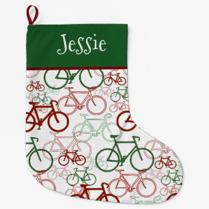 Chaussette de Noël personnalisée pour vélos