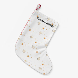 Chaussette de Noël Petite Personnalisée au Nom Min