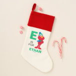 Chaussette De Noël Rue Sésame | Winter Elmo<br><div class="desc">Le Casse-Noix avec Elmo & Tango | Ce graphique amusant présente Elmo posant avec un casquette et un foulard d'hiver.</div>