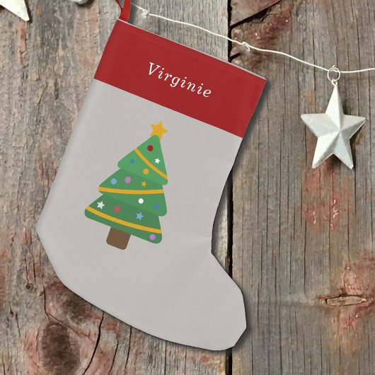 Chaussette de Noël Sapin de Noël