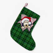 Chaussette de Noël Scottie BLAST (Devant (Accrochage))