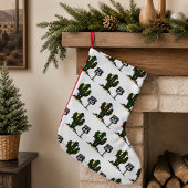 Chaussette de Noël sur le thème de la route 66 et 