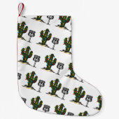 Chaussette de Noël sur le thème de la route 66 et  (Devant)